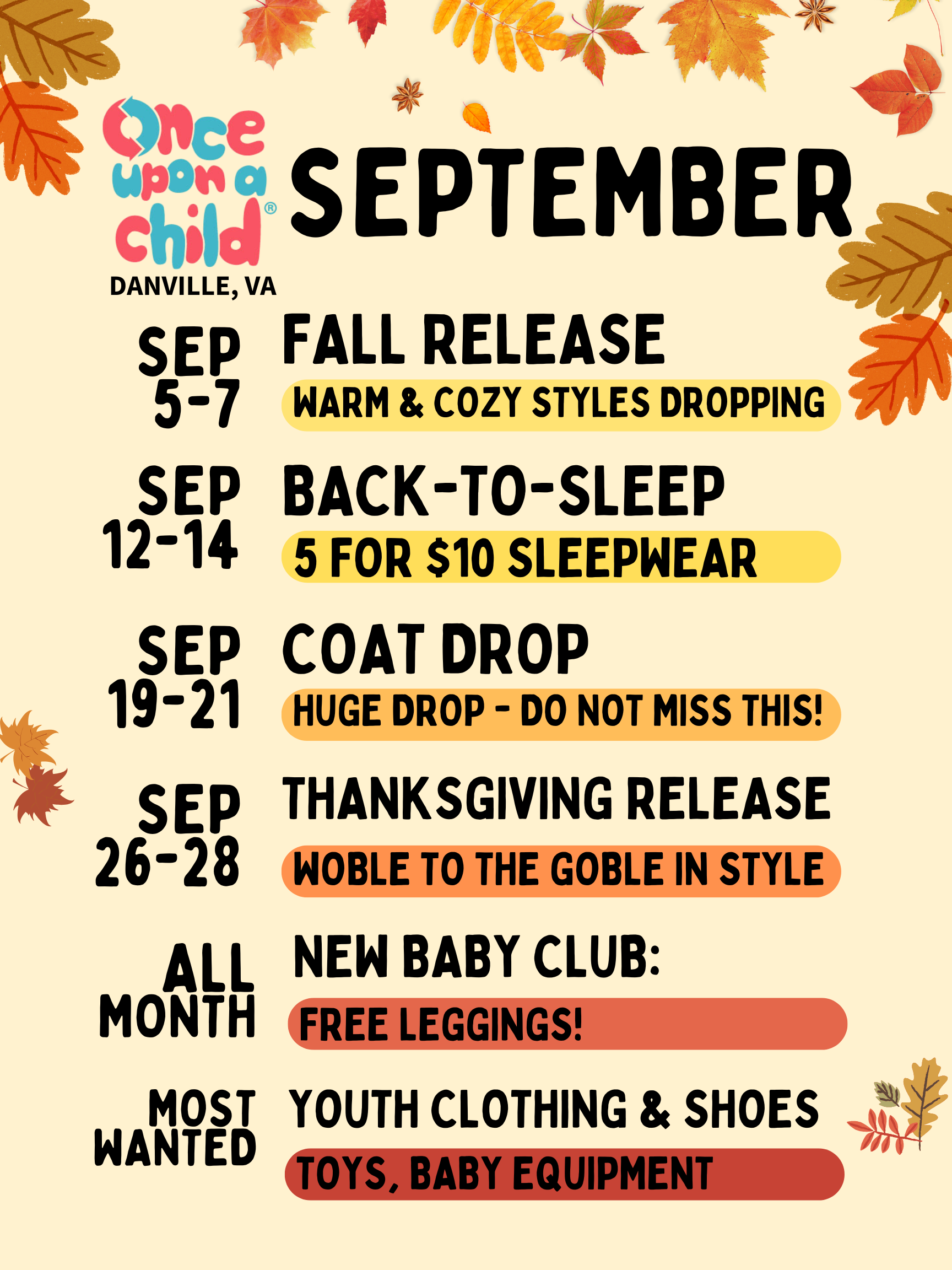 September is Here!
